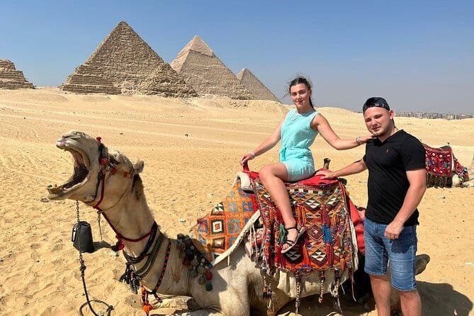 Cairo Day Trip by Bus | Explore Giza Pyramids, Sphinx & Egyptian Museum with Lunch | Best Hurghada Tours dc